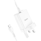 Wall charger “NK6 Rise” single port PD20W UK set with cable
