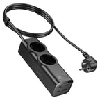 Power strip “NS10 Wisdom” PD67W 4 ports + 2 sockets EU / GER