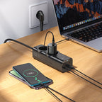 Power strip “NS10 Wisdom” PD67W 4 ports + 2 sockets EU / GER