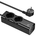 Power strip “NS10 Wisdom” PD67W 4 ports + 2 sockets EU / GER