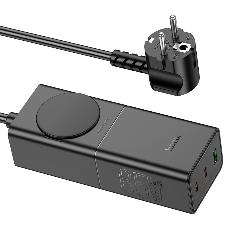 Power strip “NS4 Sharp” PD65W + QC3.0 + 1 socket EU / GER