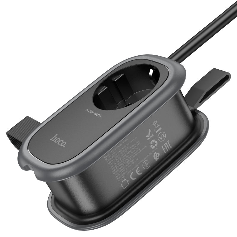 Power strip “NS6 Sharp” 3 ports + 1 socket EU / GER