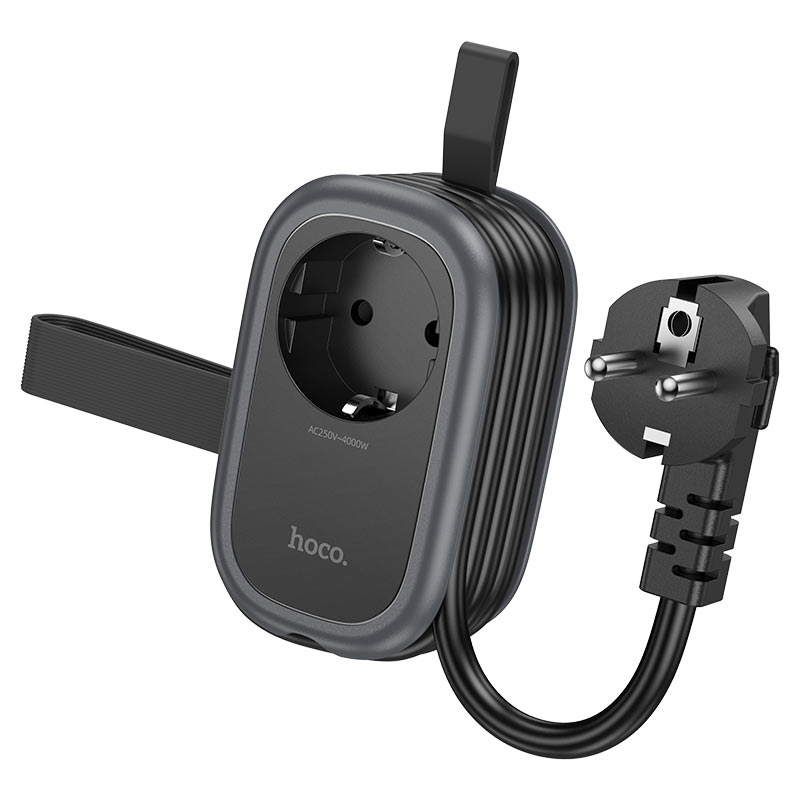Power strip “NS6 Sharp” 3 ports + 1 socket EU / GER