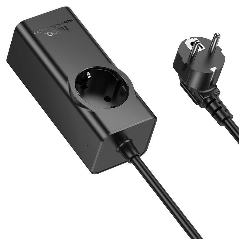 Power strip “NS9 Wisdom” PD67W 4 ports + 1 socket EU / GER