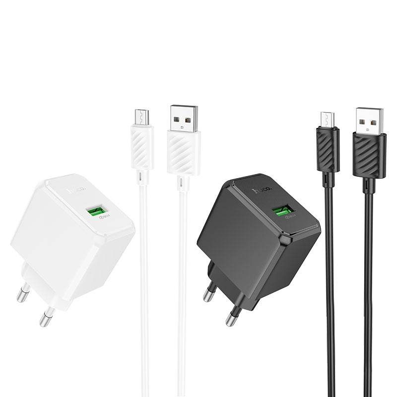 Wall charger “NT5 Superior” QC3.0 THA cable set