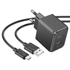 Wall charger “NT5 Superior” QC3.0 THA cable set