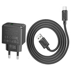 Wall charger “NT5 Superior” QC3.0 THA cable set