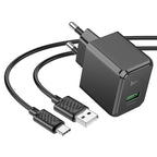 Wall charger “NT5 Superior” QC3.0 THA cable set