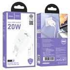 Wall charger “NT9 Maximus” PD20W + QC3.0 THA cable set