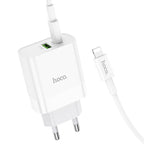 Wall charger “NT9 Maximus” PD20W + QC3.0 THA cable set
