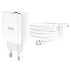Wall charger “NT9 Maximus” PD20W + QC3.0 THA cable set