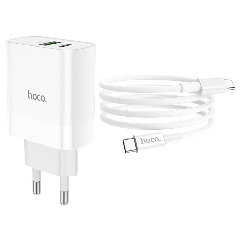Wall charger “NT9 Maximus” PD20W + QC3.0 THA cable set