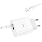 Wall charger “NT9 Maximus” PD20W + QC3.0 THA cable set