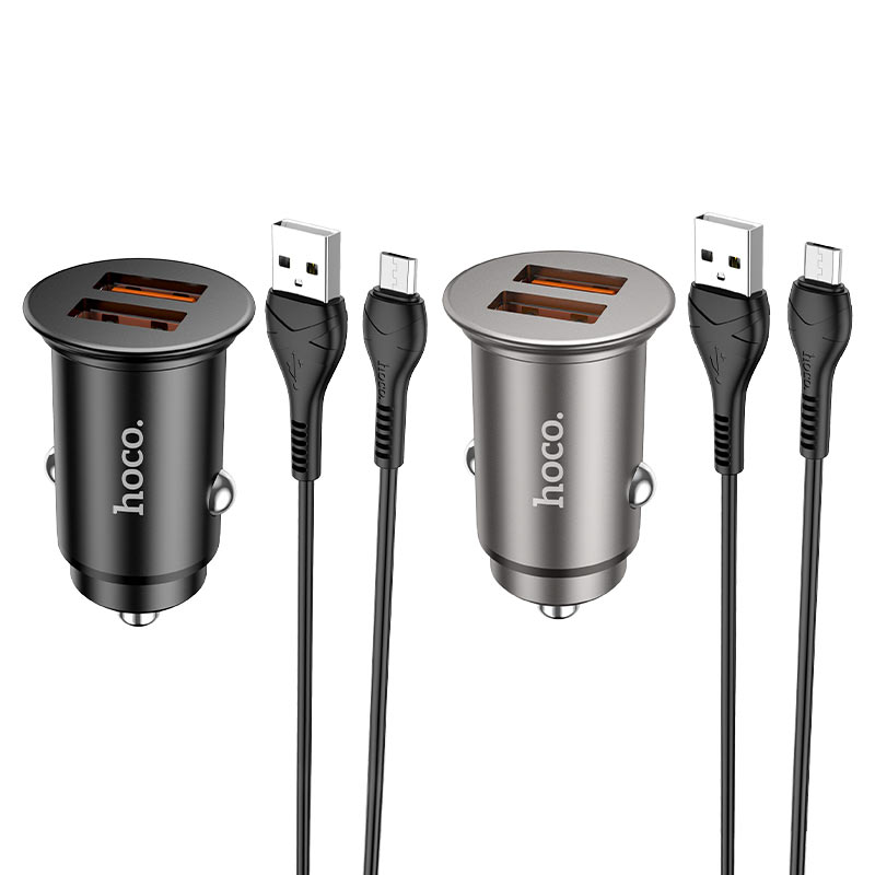 Car charger “NZ1 Developer” QC3.0 set with cable