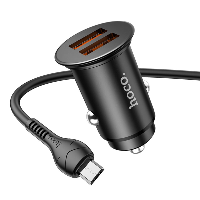 Car charger “NZ1 Developer” QC3.0 set with cable