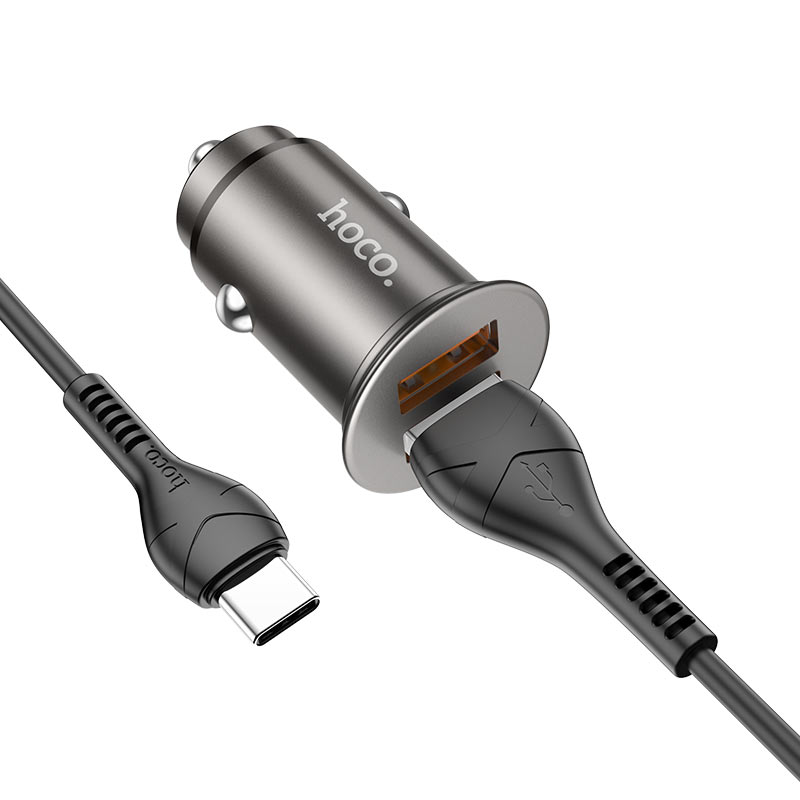 Car charger “NZ1 Developer” QC3.0 set with cable