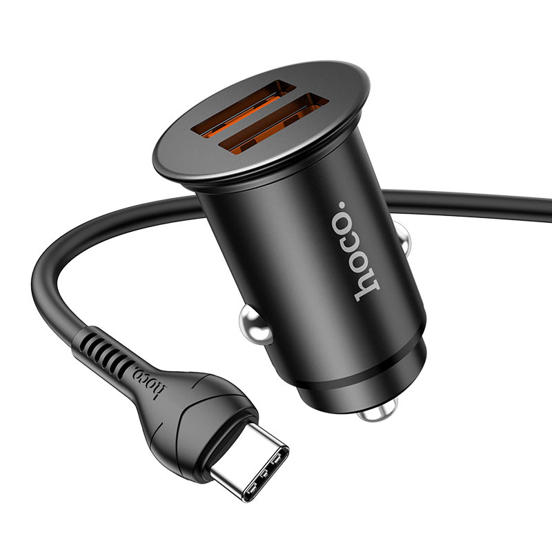 Car charger “NZ1 Developer” QC3.0 set with cable