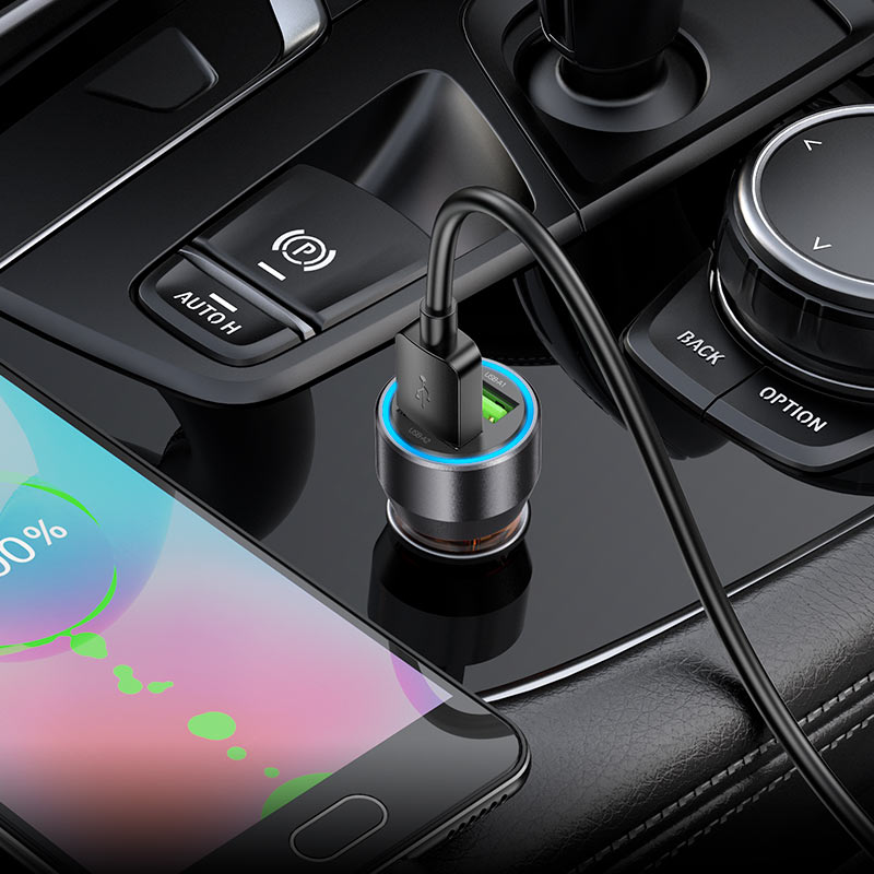 Car charger “NZ12 Prosperity” 36W cable set
