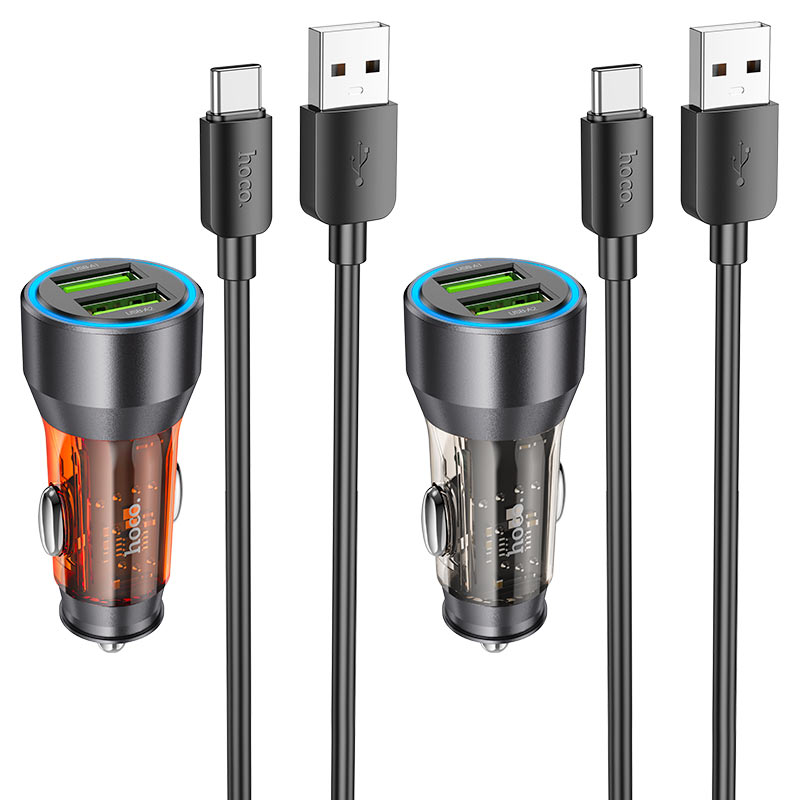 Car charger “NZ12 Prosperity” 36W cable set