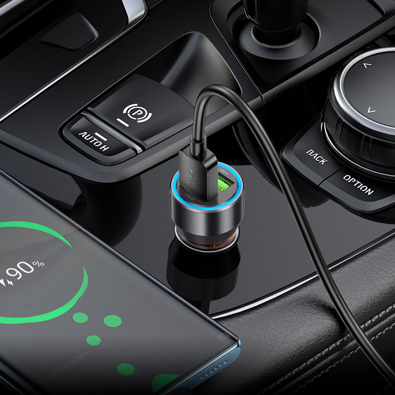 Car charger “NZ12 Prosperity” 36W cable set
