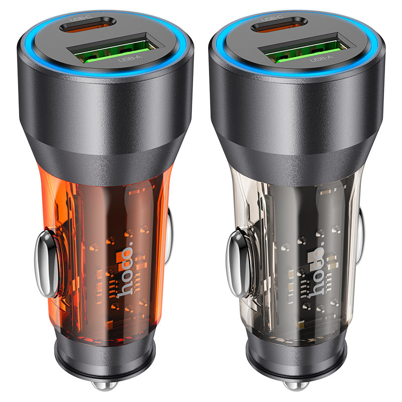 Car charger “NZ12A Action” 43W cable set