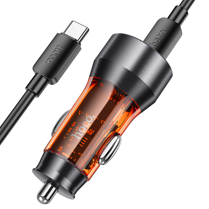 Car charger “NZ12A Action” 43W cable set
