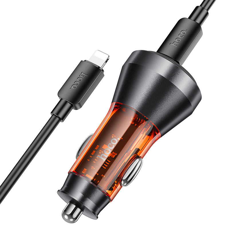 Car charger “NZ12B Unimpeded” 48W cable set