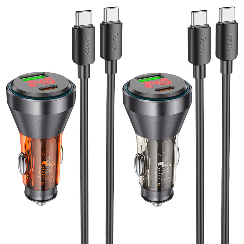 Car charger “NZ12B Unimpeded” 48W cable set