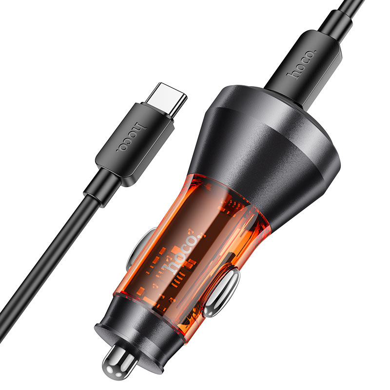 Car charger “NZ12C Graceful” 60W cable set