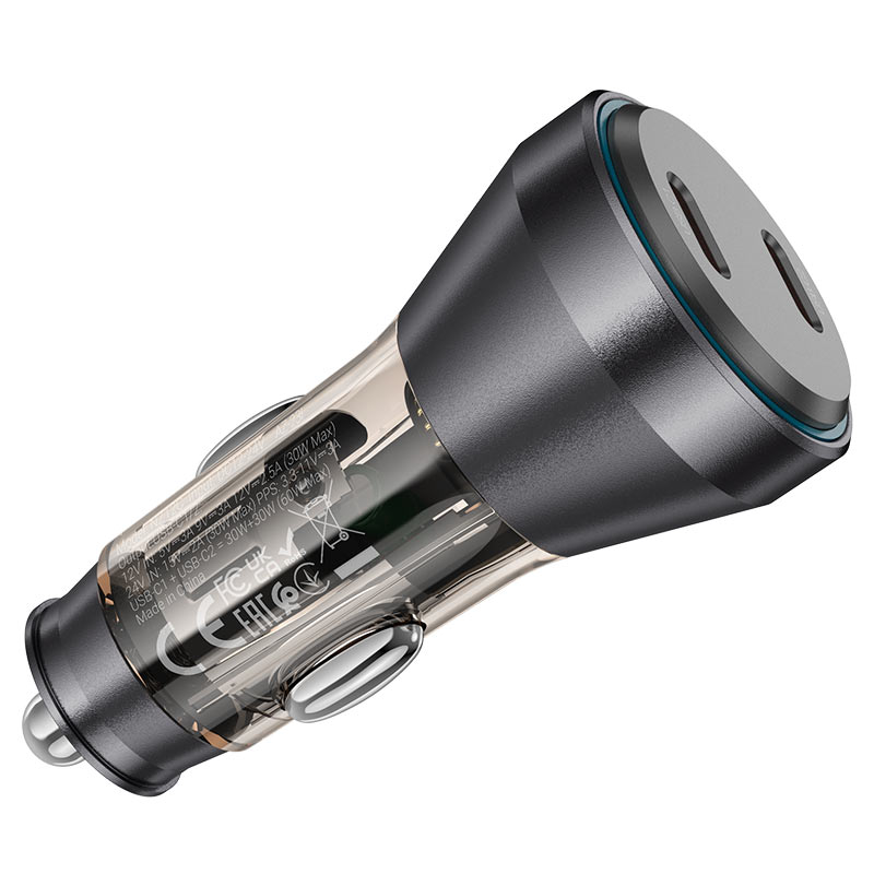 Car charger “NZ12C Graceful” 60W cable set