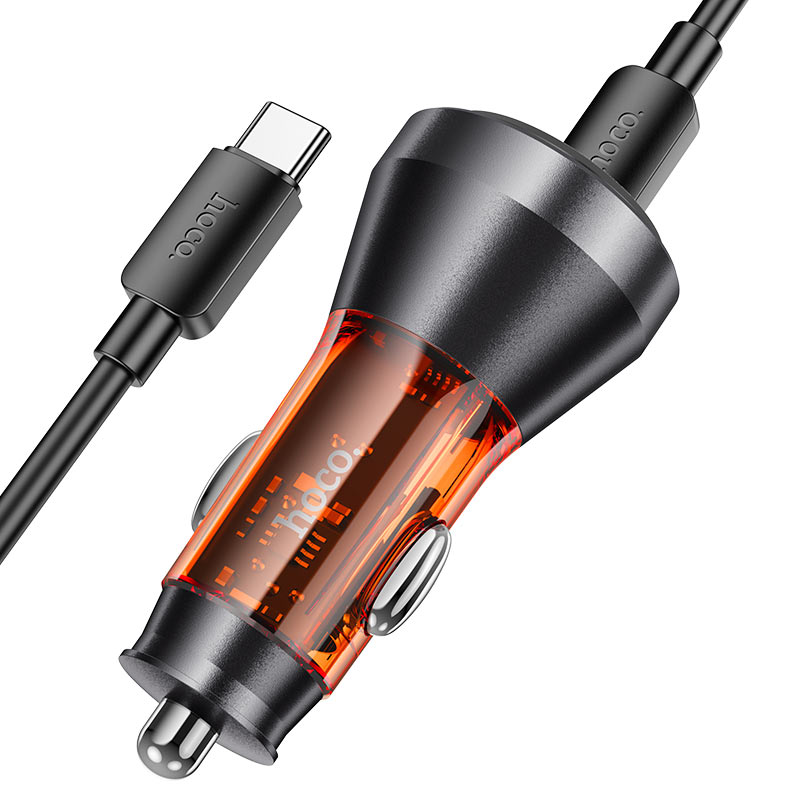 Car charger “NZ12D Lucky” 60W cable set