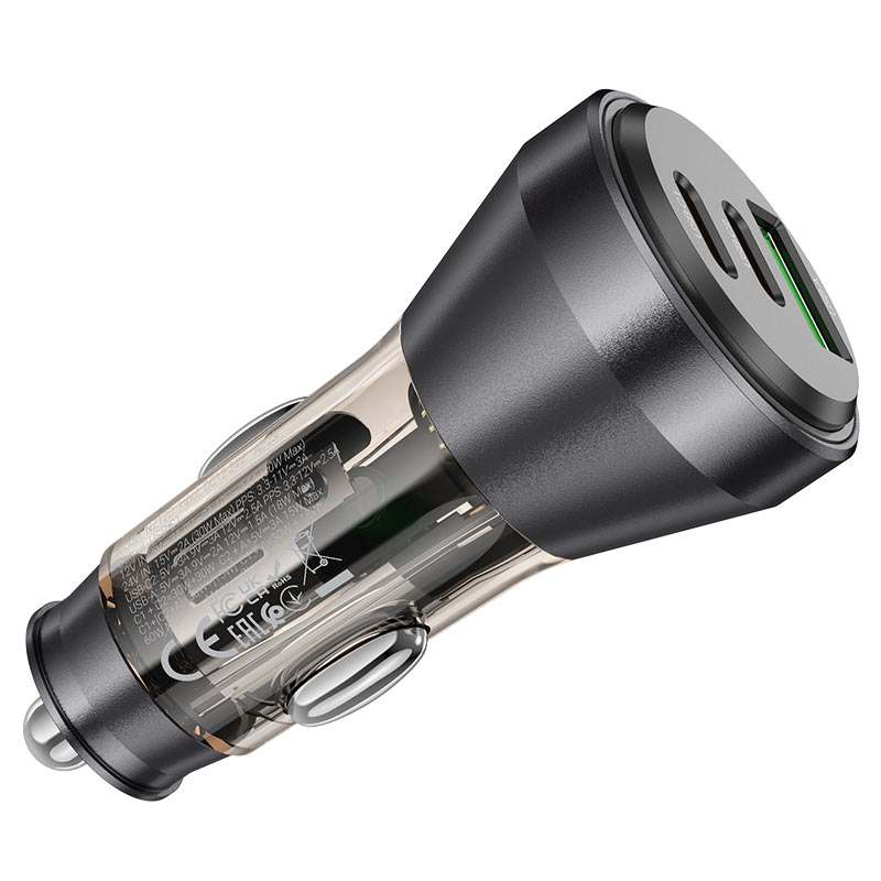 Car charger “NZ12D Lucky” 60W cable set