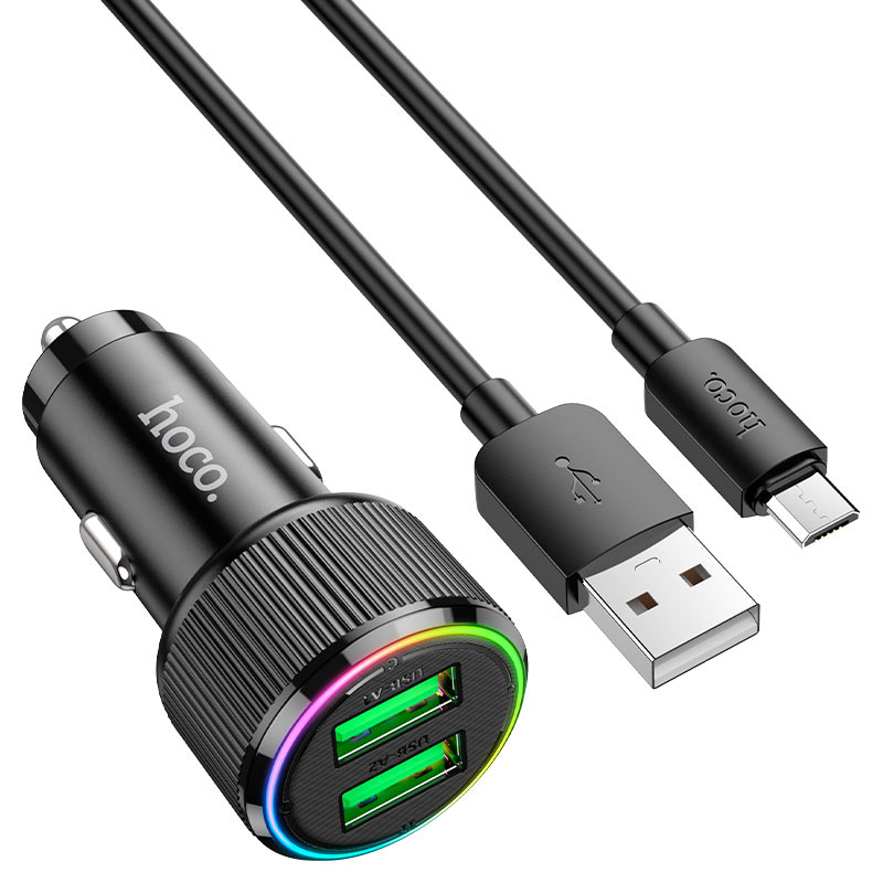 Car charger “NZ14 Guerrero” 36W cable set