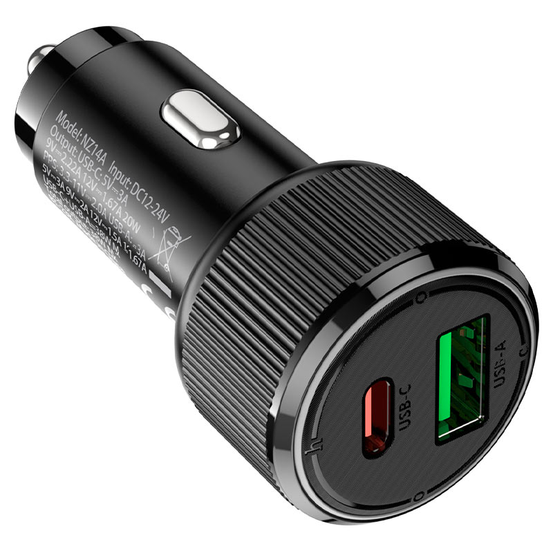 Car charger “NZ14A Guerrero” 38W cable set