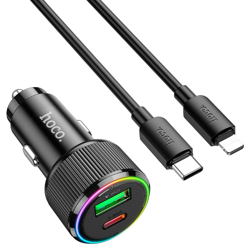 Car charger “NZ14A Guerrero” 38W cable set