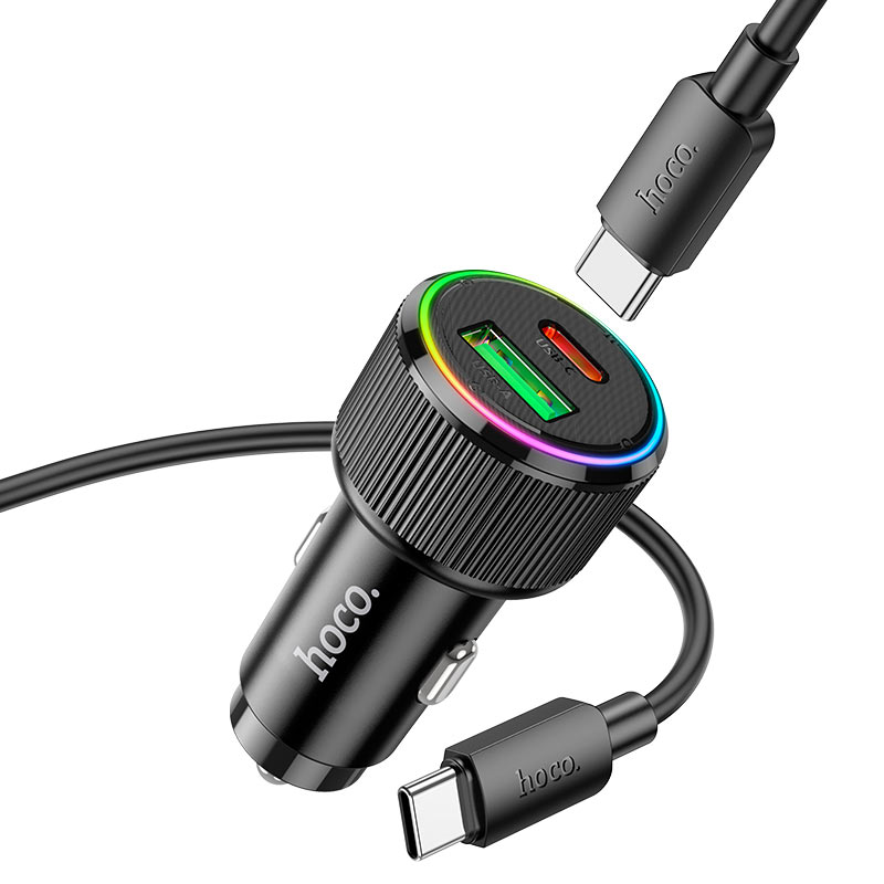Car charger “NZ14A Guerrero” 38W cable set