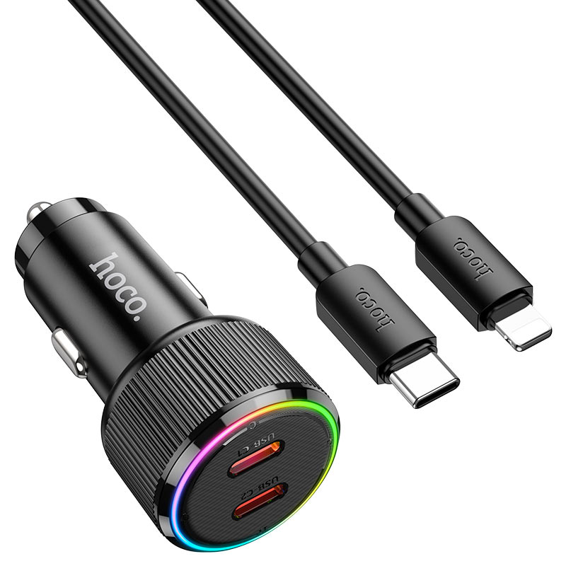 Car charger “NZ14B Guerrero” 50W cable set