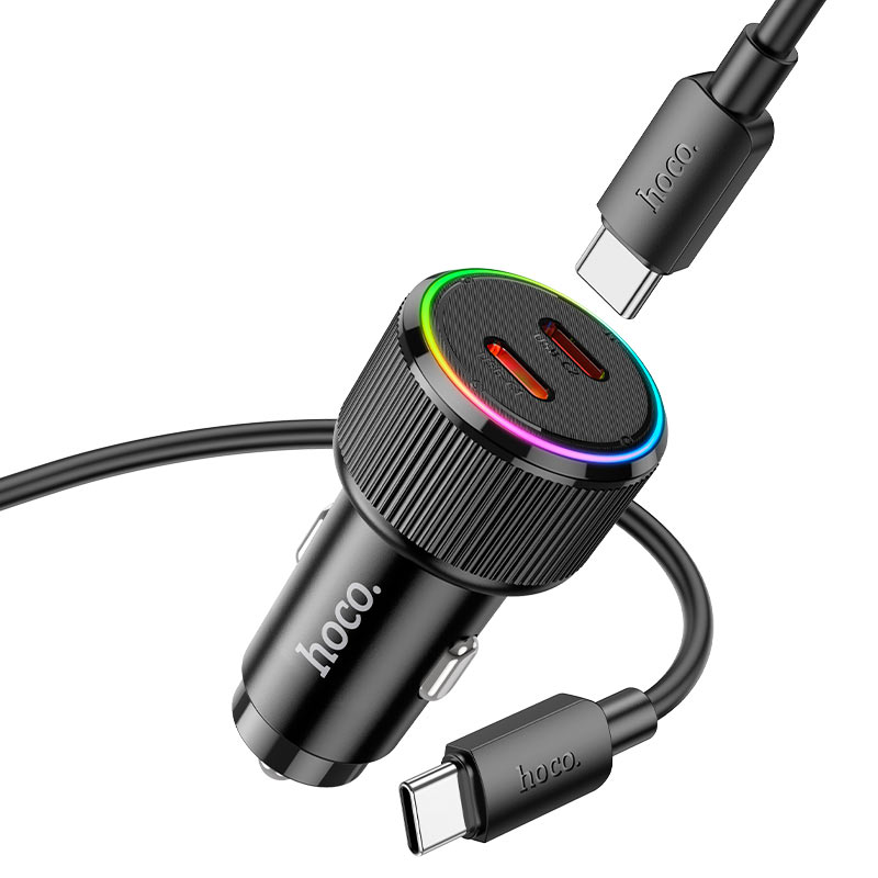 Car charger “NZ14B Guerrero” 50W cable set