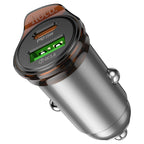 Car charger “NZ16A Rigorous” 43W cable set