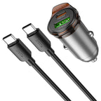 Car charger “NZ16A Rigorous” 43W cable set