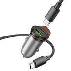 Car charger “NZ16A Rigorous” 43W cable set