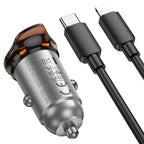Car charger “NZ16B Rigorous” 45W cable set