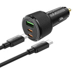 Car charger “NZ17 Avant-garde” 75W cable set