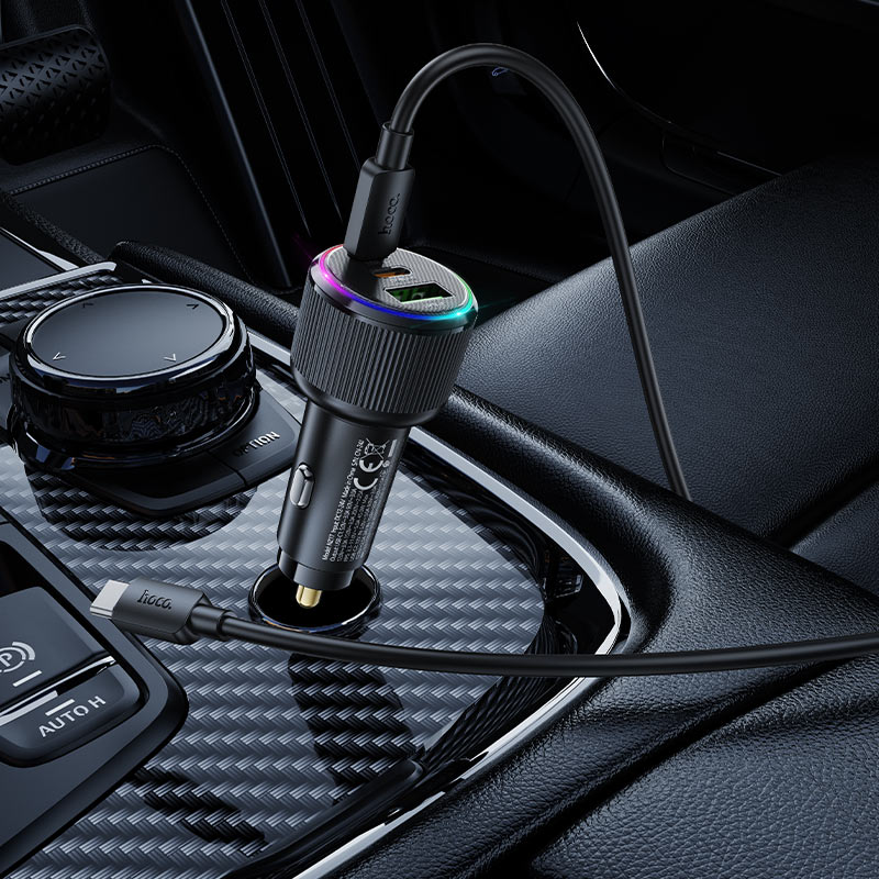 Car charger “NZ17 Avant-garde” 75W cable set