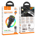 Car charger “NZ17 Avant-garde” 75W cable set