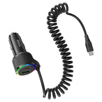 Car charger “NZ17A Avant-garde” 50W with cable