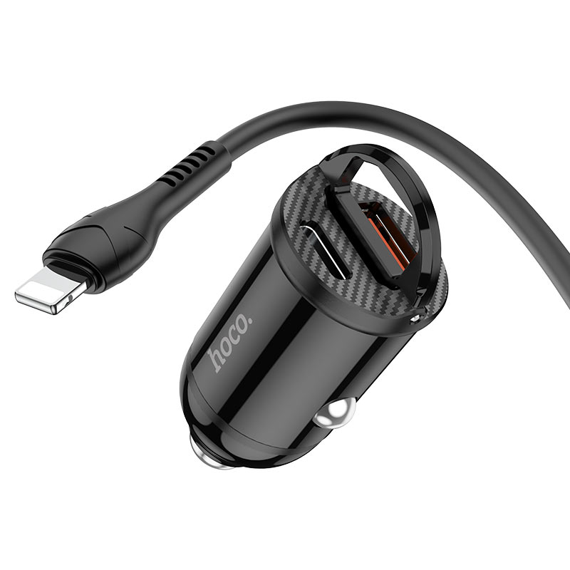 Car charger “NZ2 Link” PD30W+QC3.0 set with cable