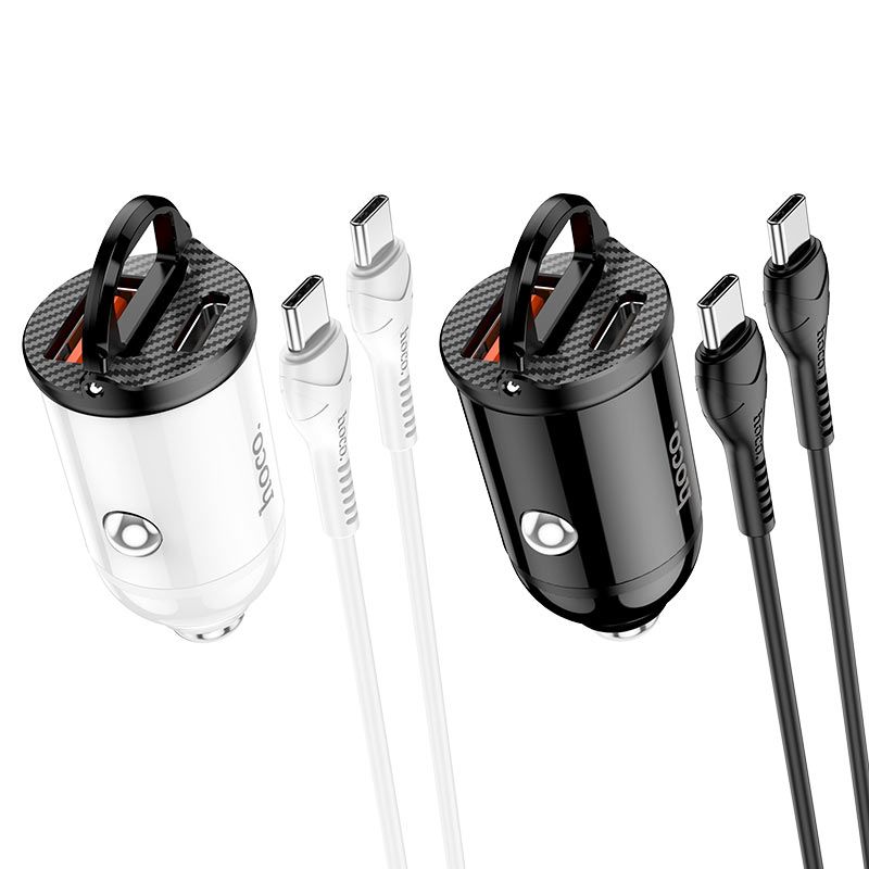 Car charger “NZ2 Link” PD30W+QC3.0 set with cable