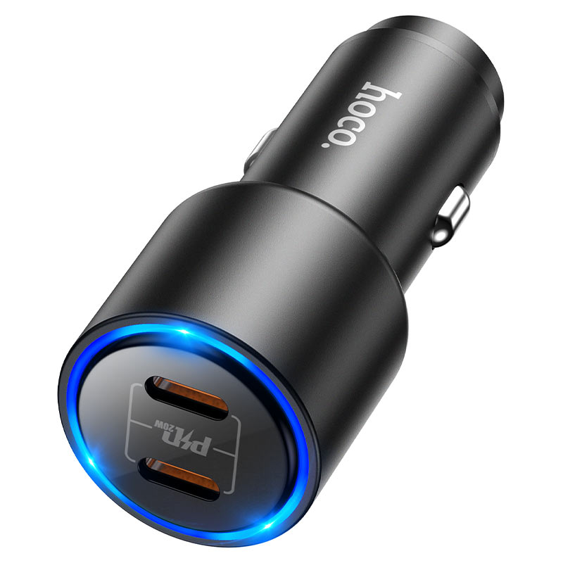 Car charger “NZ3 Clear way” PD dual port set with cable