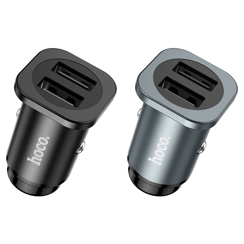 Car charger “NZ4 Wise road” dual port set with cable